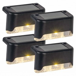Apliques solares barandillas con sensor 4uds