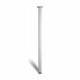 Pata redonda anodizado mate aluminio-pvc Ø6x80cm