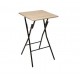 Mesa plegable alta madera 60x60cm