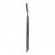 Silla plegable de metal acolchada gris