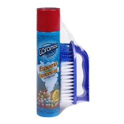 Espuma tapicerias 300ml + cepillo