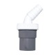 Desagüe de PVC gris 40mm para lavadora