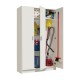 Armario multiusos 3p blanco escobero 109x37x180cm