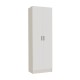 Armario multiusos 2p blanco 59x37x180cm