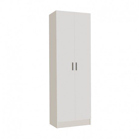 Armario multiusos 2p blanco 59x37x180cm