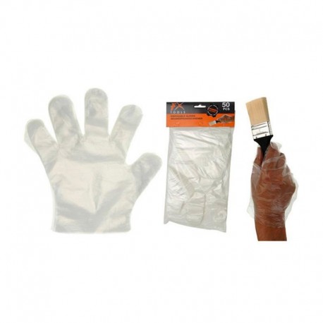 Caja de guantes de plástico desechables