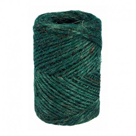 Cuerda de yute natural 100gr 50m