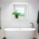 Ventana PVC 1 hoja 58x58cm derecha