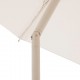 Parasol de acero 2,7 metros Soya arcilla