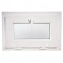 Ventana PVC 1 hoja 60x40cm derecha
