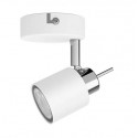 Foco de metal GU10 Meranti Philips Blanco