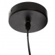 Lámpara de techo metal negro Desy 15cm