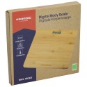 Báscula de baño madera