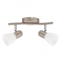 Foco de metal GU10 Guimara 2 luces