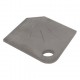 Base parasol 25kg. Angular gris