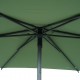 Parasol de acero 2,7 metros Soya oliva