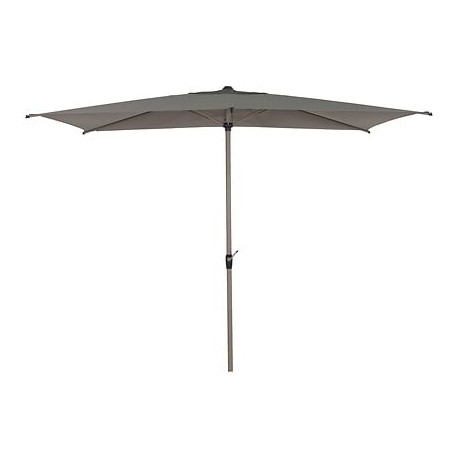 Parasol de aluminio Loompa 3x2 metros café