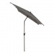Parasol de aluminio Loompa 3x2 metros café
