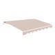 Estructura para toldo plegable blanca 3x2,5 metros
