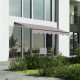 Lona toldo plegable 4x2,5m ceniza