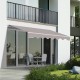 Lona toldo plegable 4x2,5m ceniza