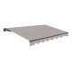 Lona toldo plegable 4x2,5m ceniza