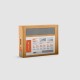 Lona toldo plegable 4x2,5m ceniza