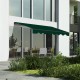 Lona toldo plegable 4x2,5m verde
