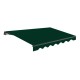 Lona toldo plegable 4x2,5m verde