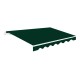 Lona toldo plegable 4x2,5m verde