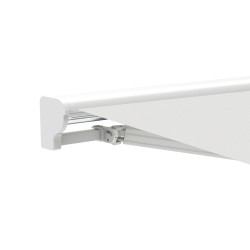 Estructura para toldo plegable Semicofre blanca 4x2,5 metros