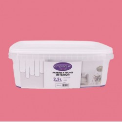 Pintura una capa Empaque 2,5L rosa chicle