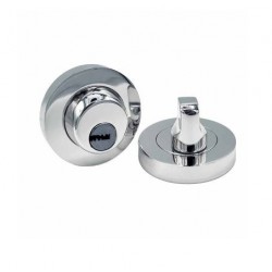 Condena para puerta niquel satinado con llave 1094