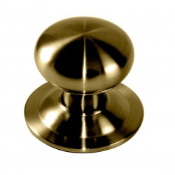 Pomo puerta liso cuero PP02