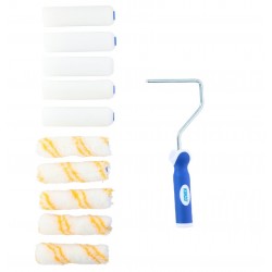 Kit 10 rodillos + mango