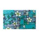 Lámina electroestática con estampado floral Elfos
