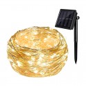 Guirnalda solar alambre 200cm