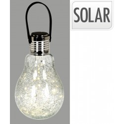 Bombilla solar LED 26cm