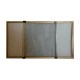 Mosquitera ventana extensible de aluminio 75-143x50cm